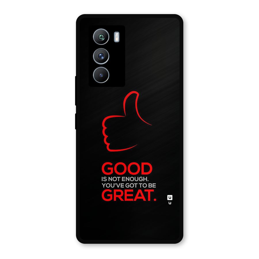 Good Great Metal Back Case for iQOO 9 SE