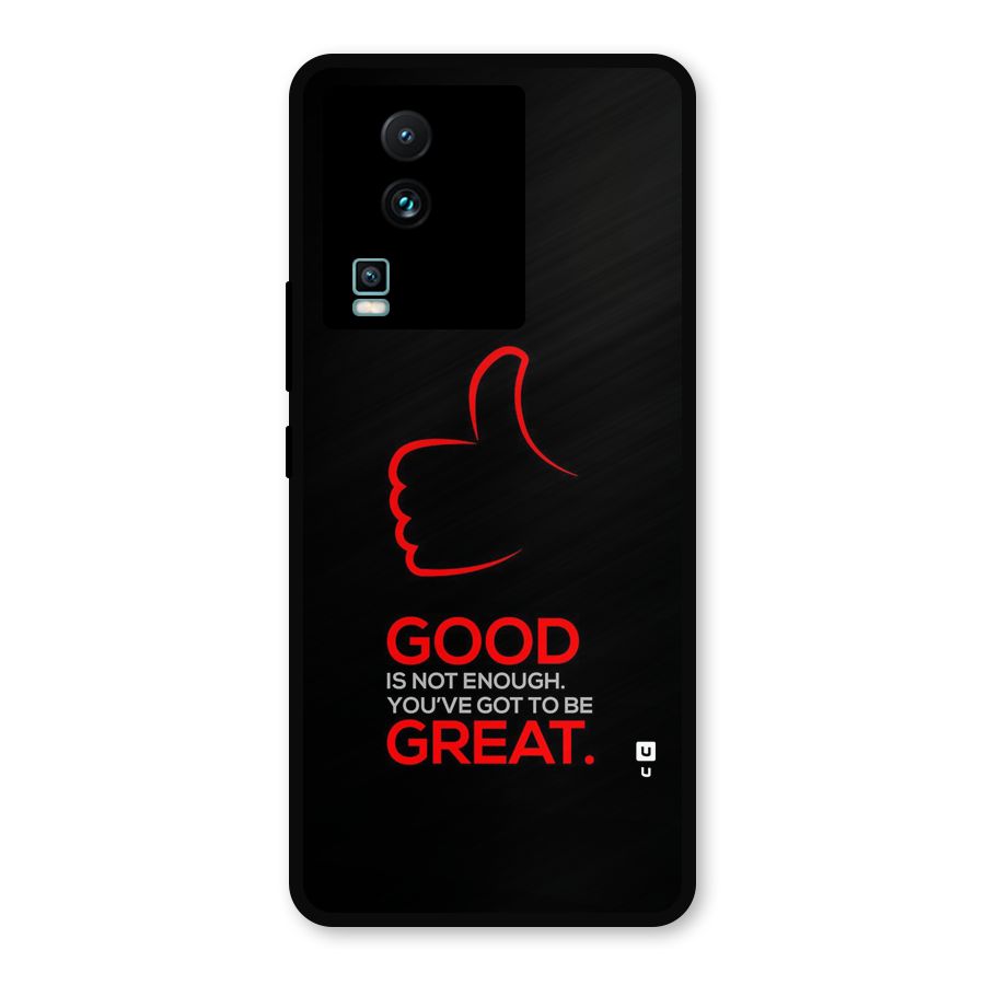 Good Great Metal Back Case for iQOO Neo 7 Pro