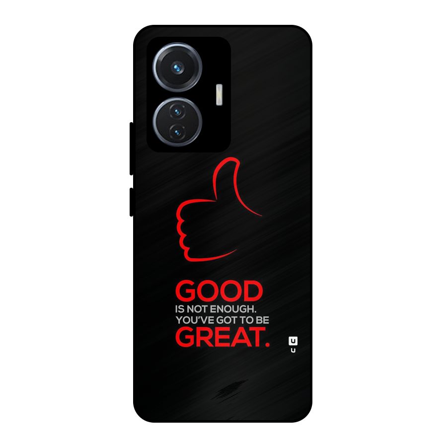 Good Great Metal Back Case for iQOO Z6 44W