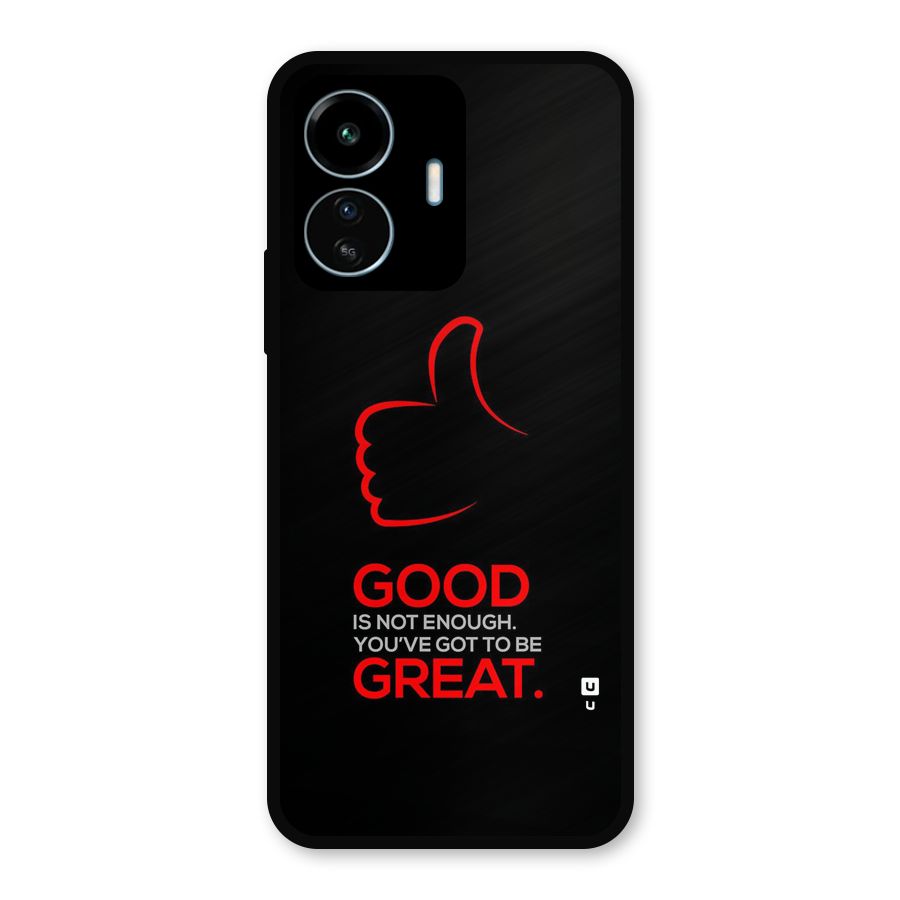 Good Great Metal Back Case for vivo iQOO Z6 Lite 5G