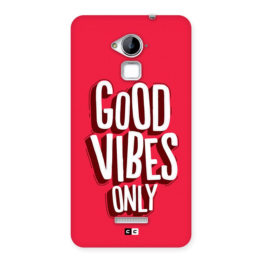 Good Vibes Only Pop Art Back Case for Coolpad Note 3