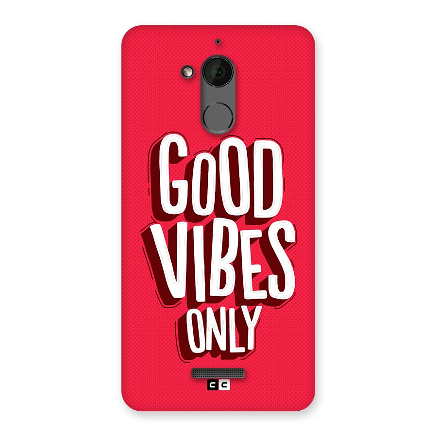 Good Vibes Only Pop Art Back Case for Coolpad Note 5