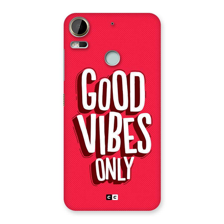 Good Vibes Only Pop Art Back Case for Desire 10 Pro