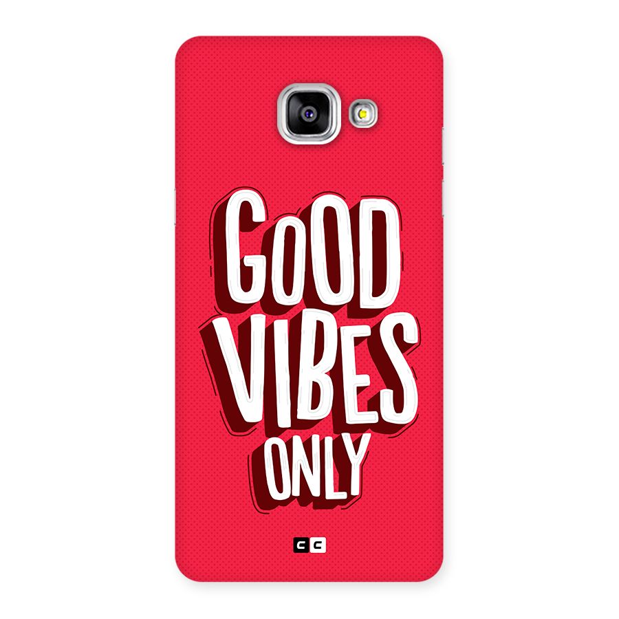 Good Vibes Only Pop Art Back Case for Galaxy A5 (2016)