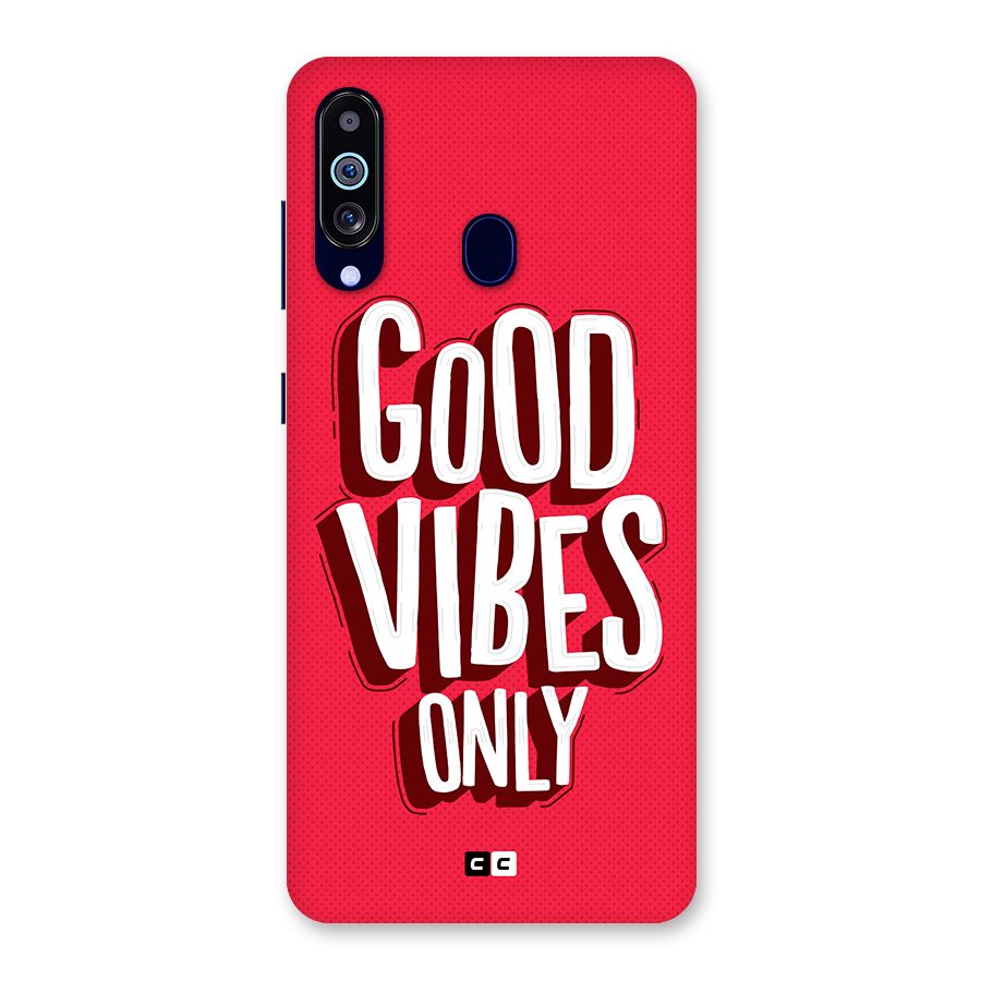 Good Vibes Only Pop Art Back Case for Galaxy A60