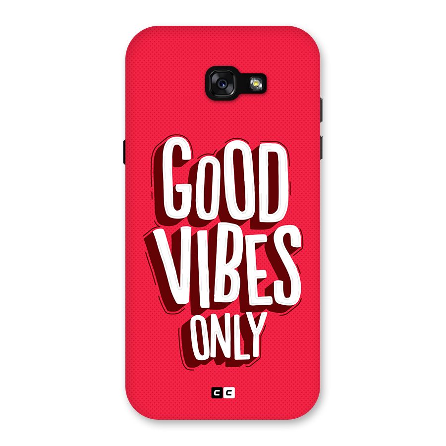 Good Vibes Only Pop Art Back Case for Galaxy A7 (2017)