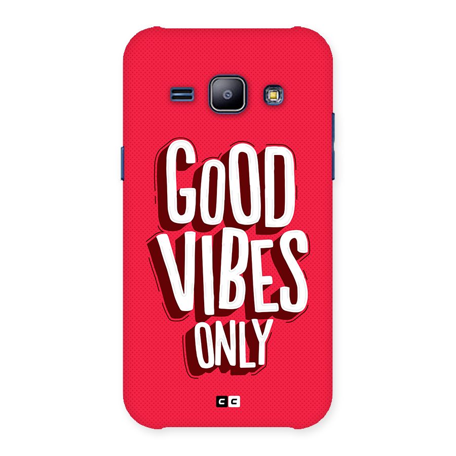 Good Vibes Only Pop Art Back Case for Galaxy J1