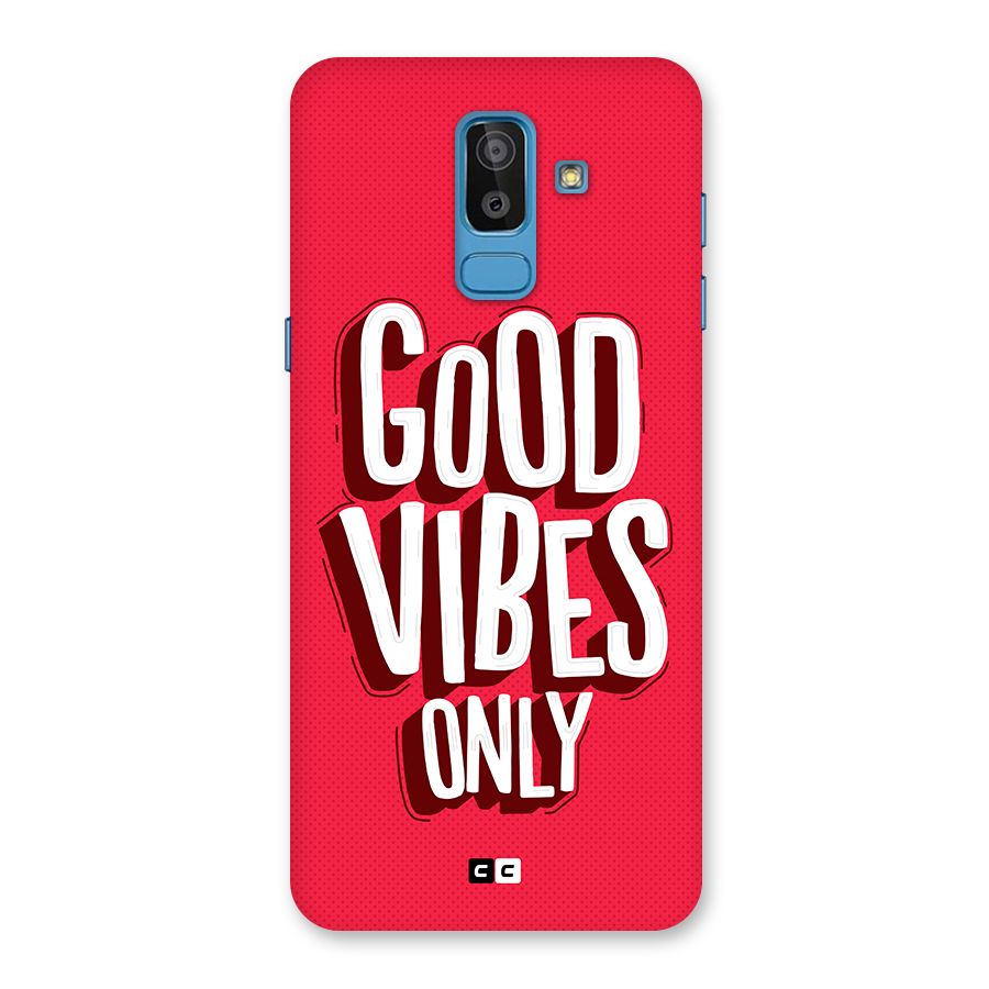 Good Vibes Only Pop Art Back Case for Galaxy J8