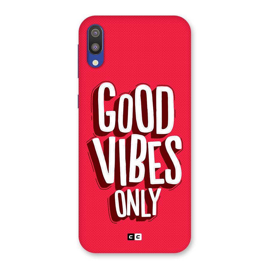 Good Vibes Only Pop Art Back Case for Galaxy M10