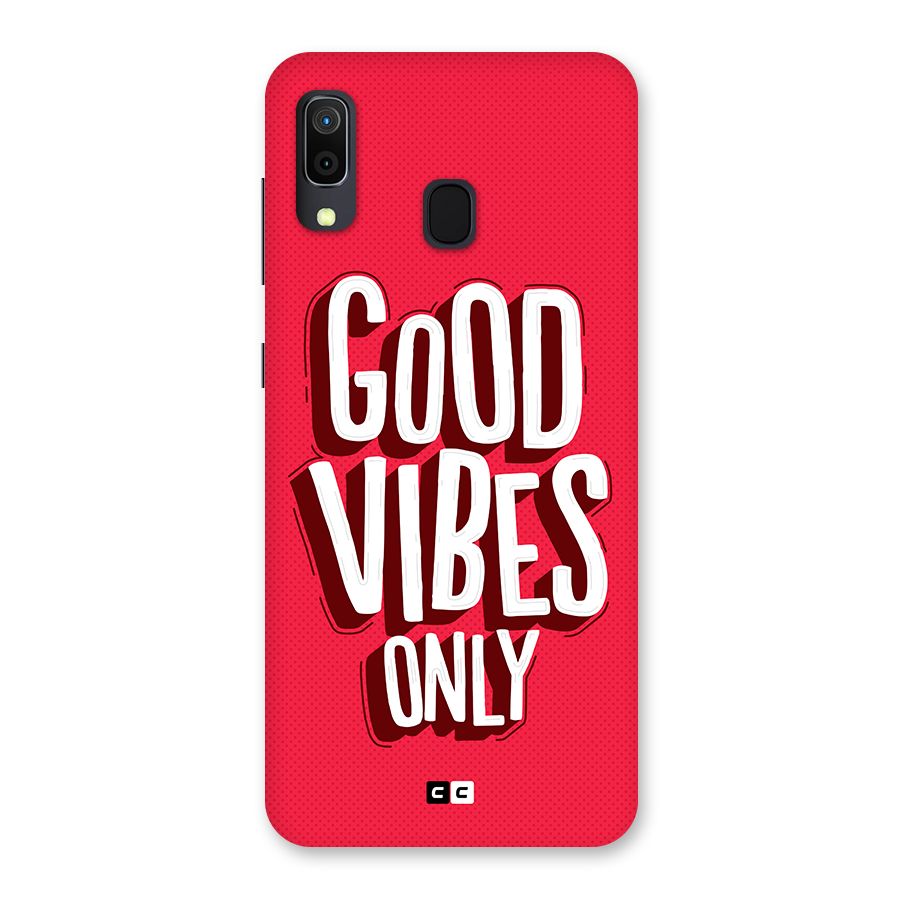 Good Vibes Only Pop Art Back Case for Galaxy M10s