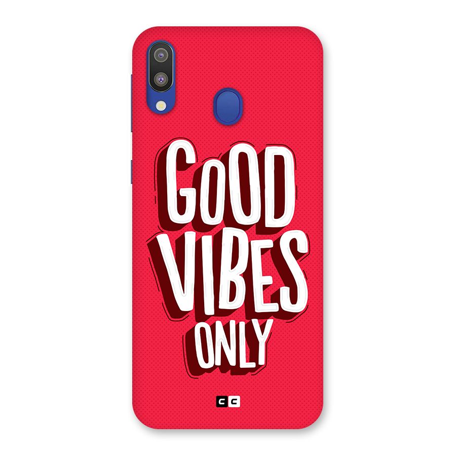 Good Vibes Only Pop Art Back Case for Galaxy M20