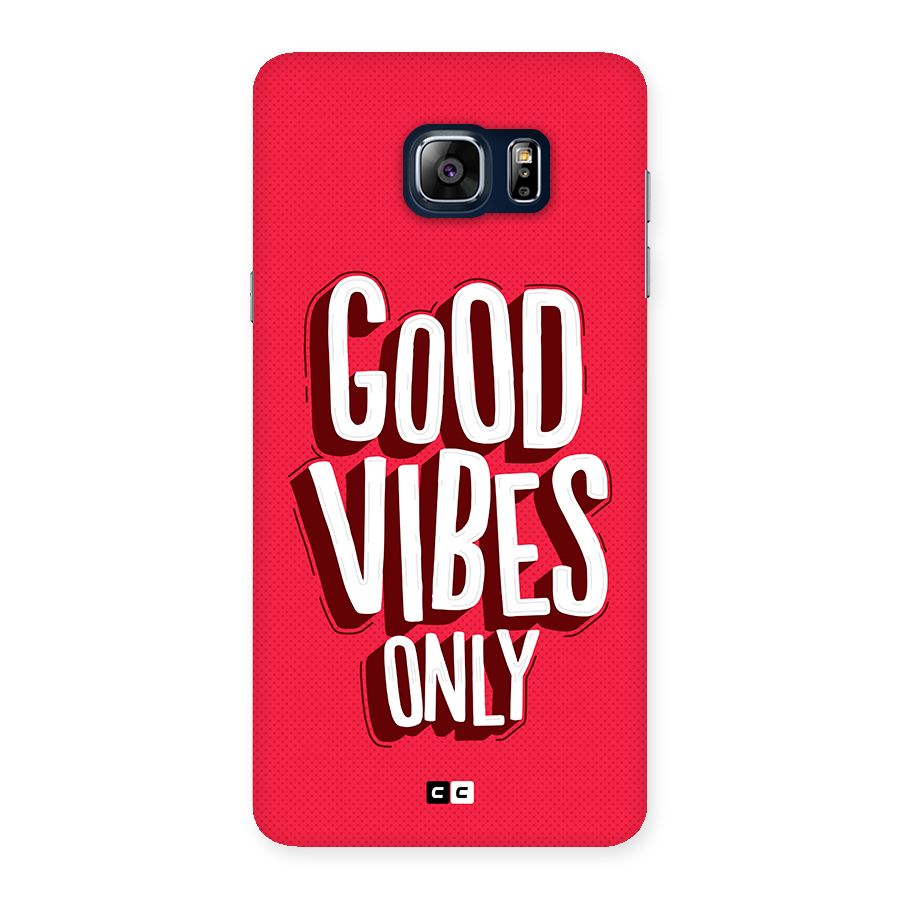 Good Vibes Only Pop Art Back Case for Galaxy Note 5