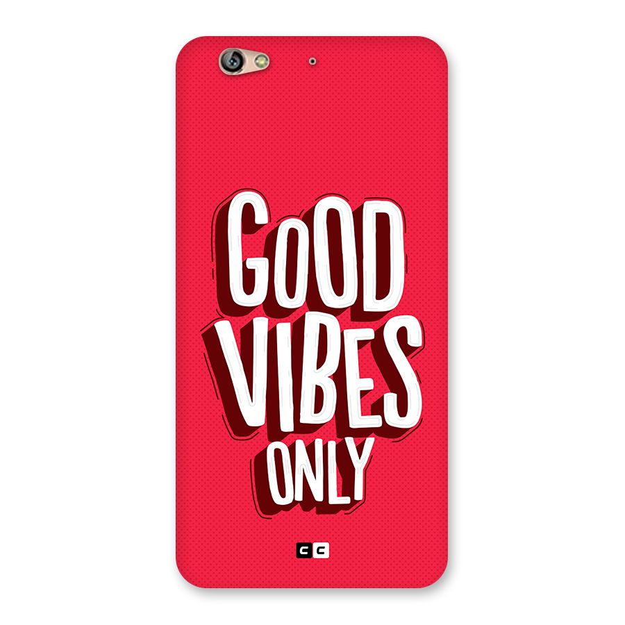 Good Vibes Only Pop Art Back Case for Gionee S6