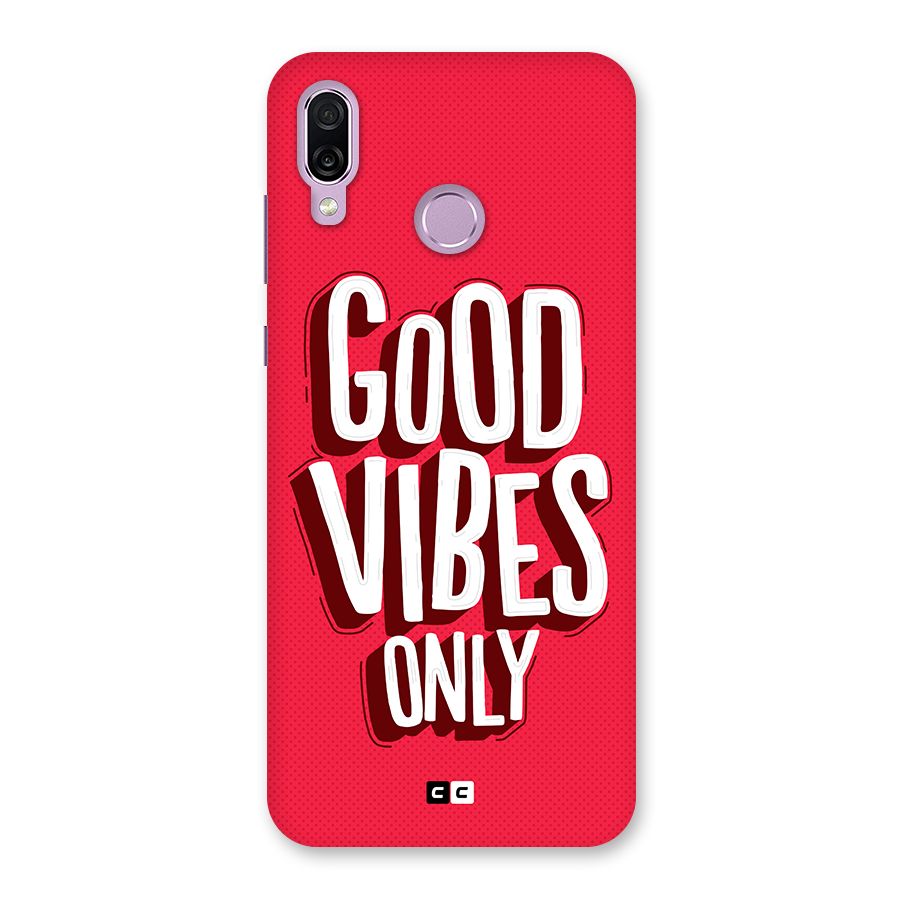 Good Vibes Only Pop Art Back Case for Honor Play