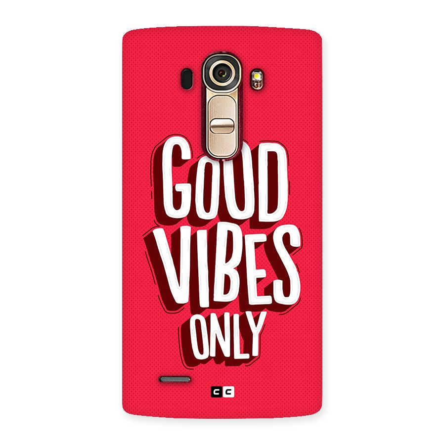 Good Vibes Only Pop Art Back Case for LG G4