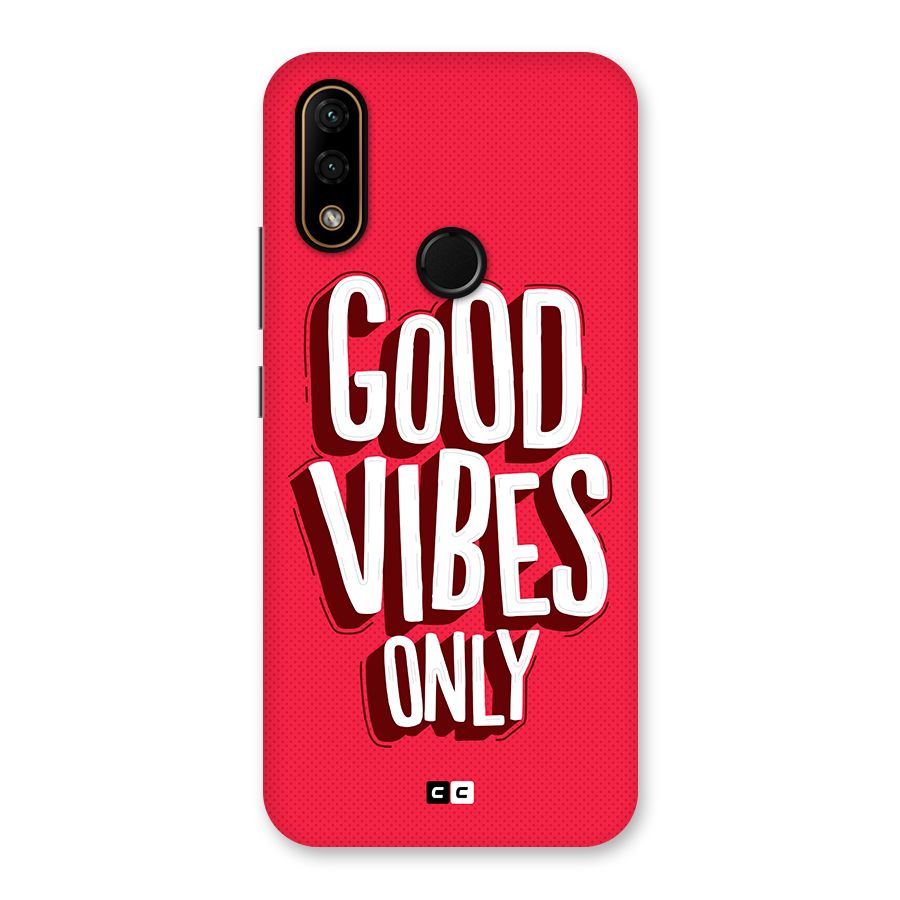 Good Vibes Only Pop Art Back Case for Lenovo A6 Note