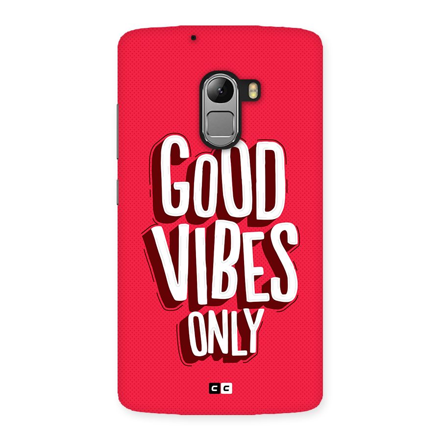 Good Vibes Only Pop Art Back Case for Lenovo K4 Note