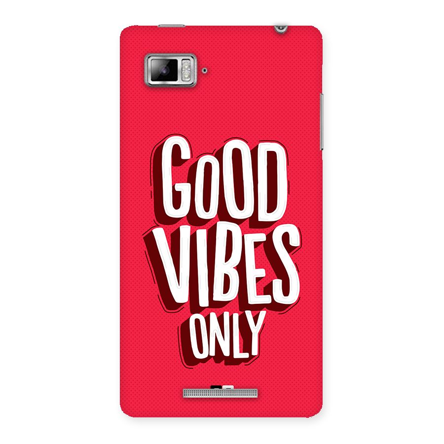 Good Vibes Only Pop Art Back Case for Lenovo Vibe Z K910