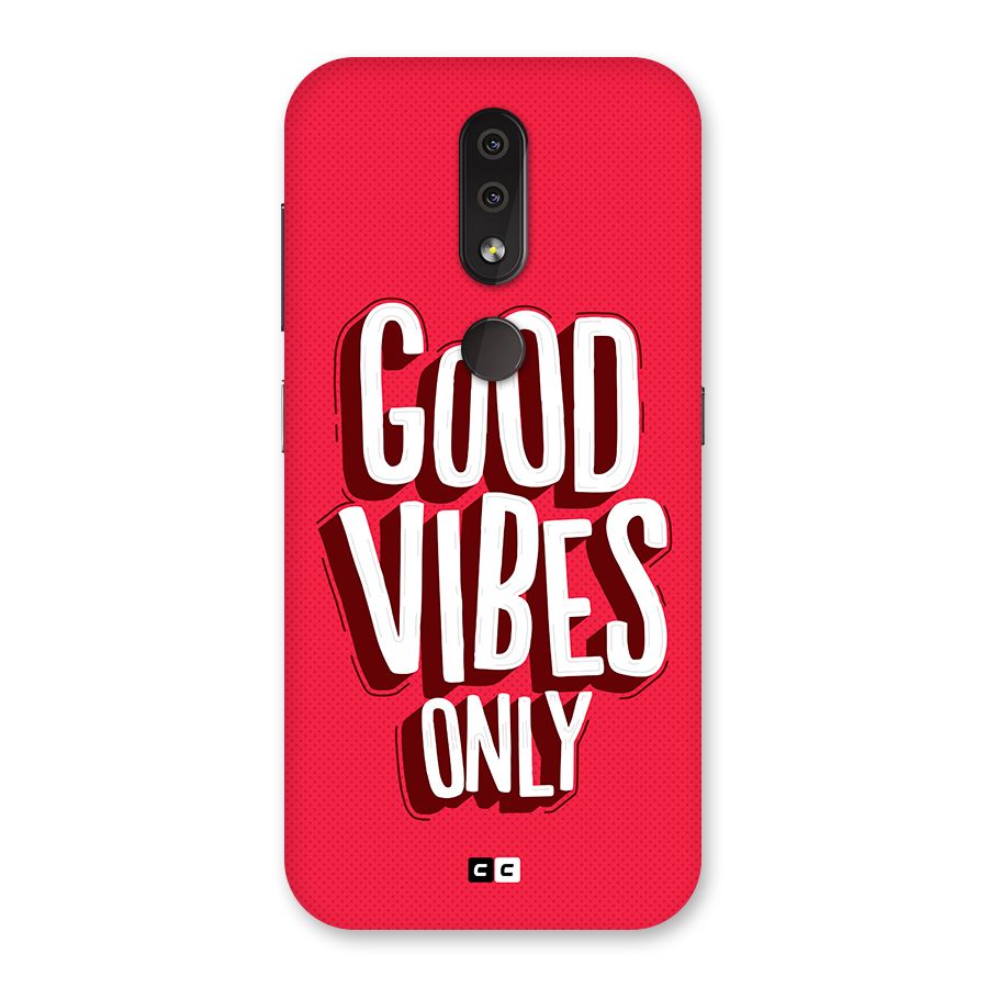 Good Vibes Only Pop Art Back Case for Nokia 4.2
