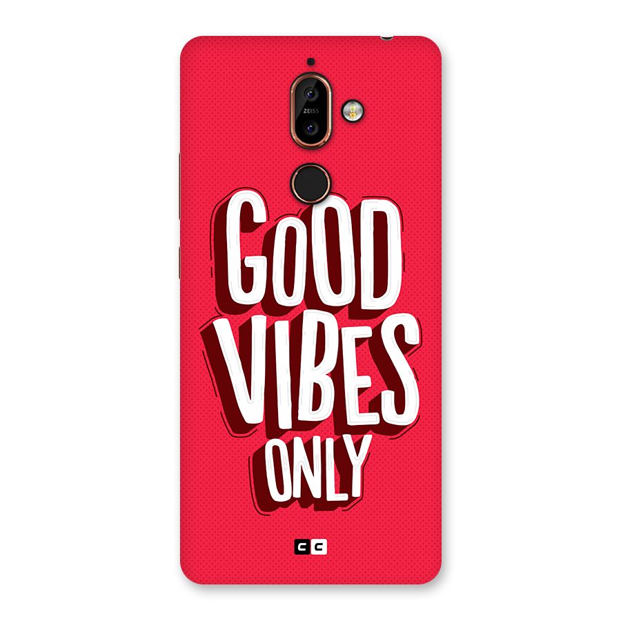 Good Vibes Only Pop Art Back Case for Nokia 7 Plus