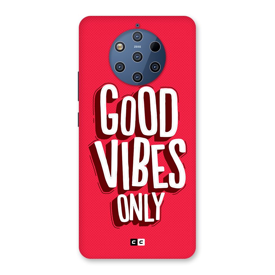 Good Vibes Only Pop Art Back Case for Nokia 9 PureView