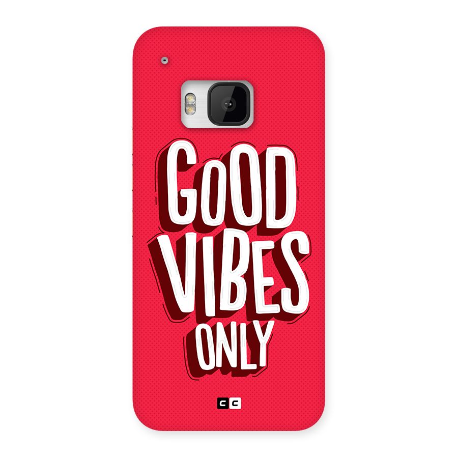 Good Vibes Only Pop Art Back Case for One M9