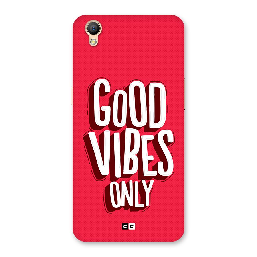 Good Vibes Only Pop Art Back Case for Oppo A37