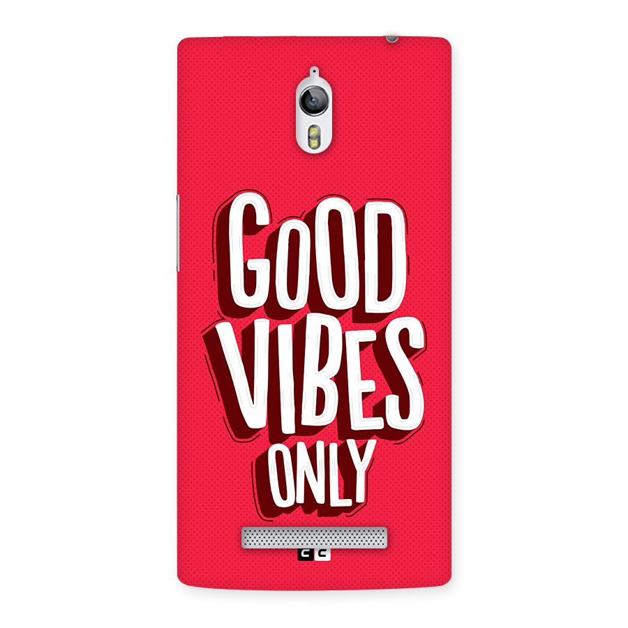Good Vibes Only Pop Art Back Case for Oppo Find 7