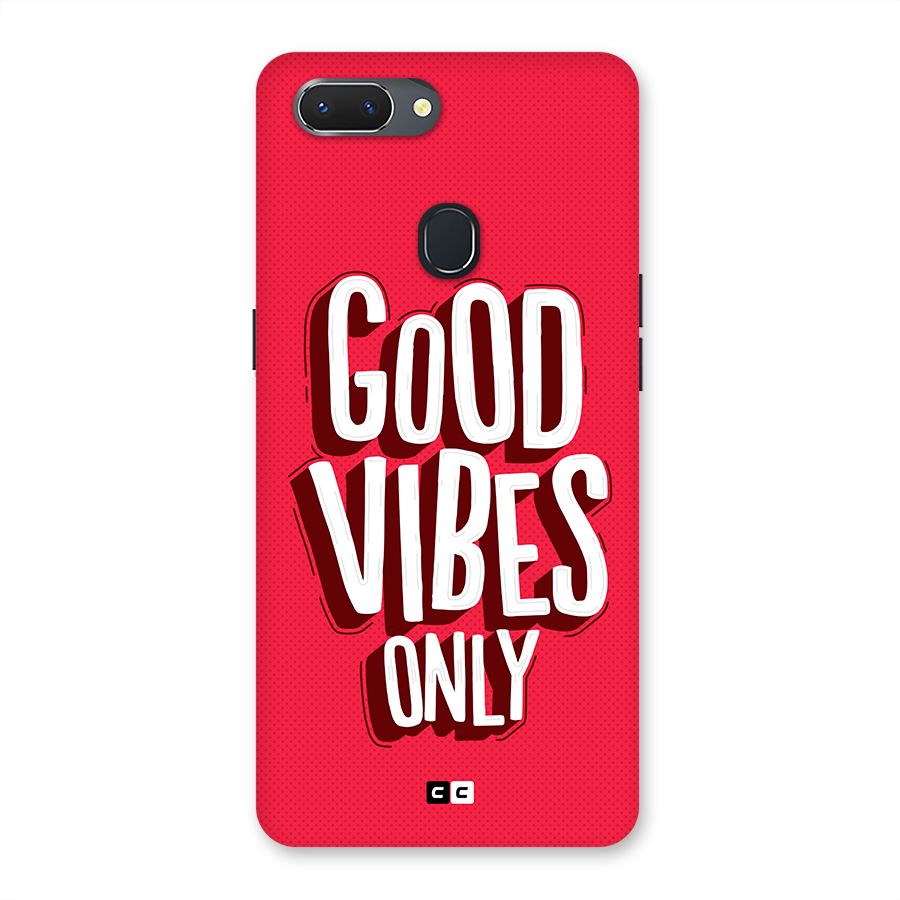 Good Vibes Only Pop Art Back Case for Realme 2