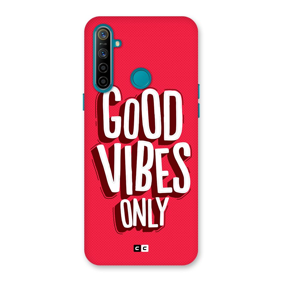 Good Vibes Only Pop Art Back Case for Realme 5i
