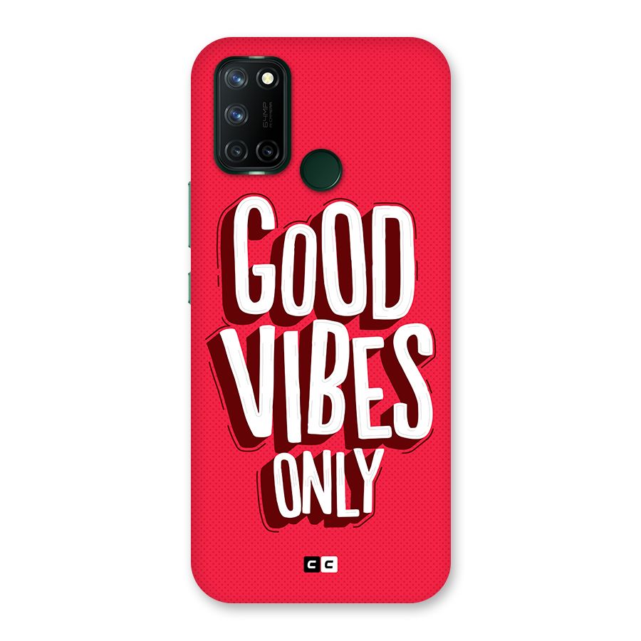 Good Vibes Only Pop Art Back Case for Realme 7i