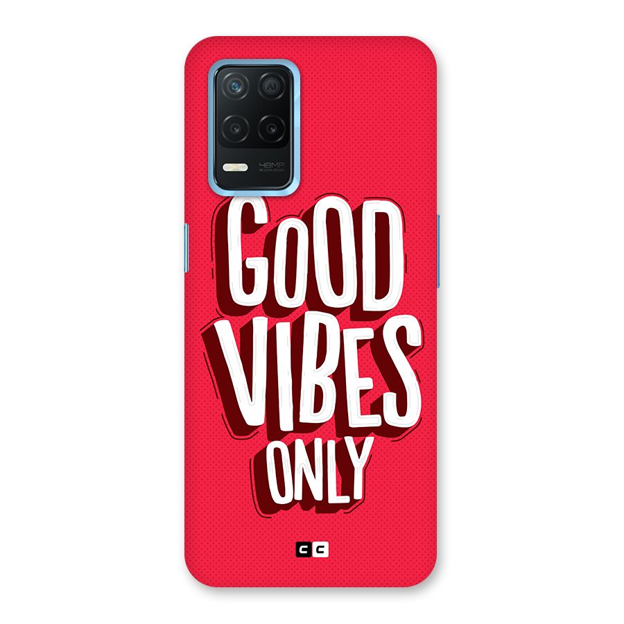 Good Vibes Only Pop Art Back Case for Realme 8s 5G