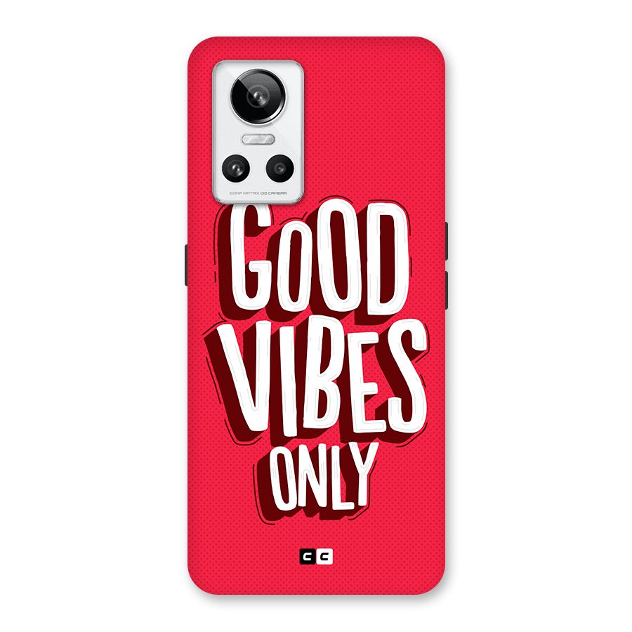 Good Vibes Only Pop Art Back Case for Realme GT Neo 3
