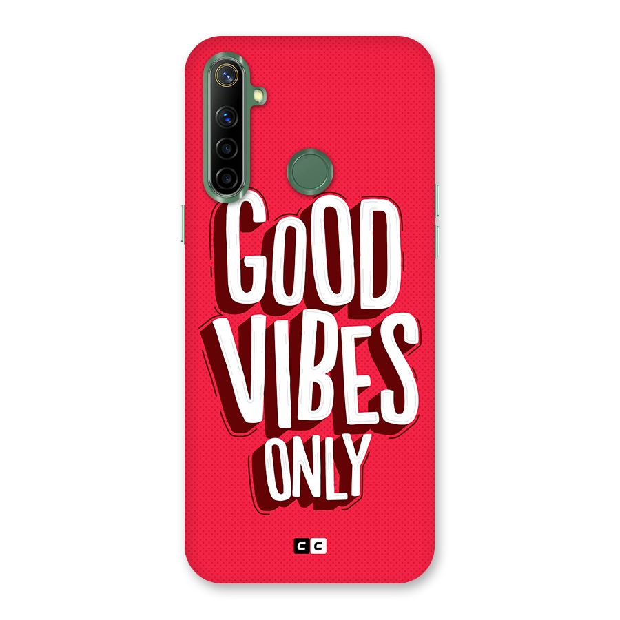 Good Vibes Only Pop Art Back Case for Realme Narzo 10