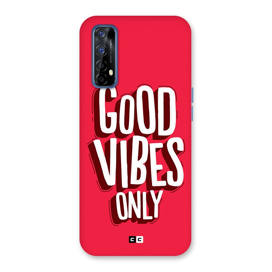 Good Vibes Only Pop Art Back Case for Realme Narzo 20 Pro