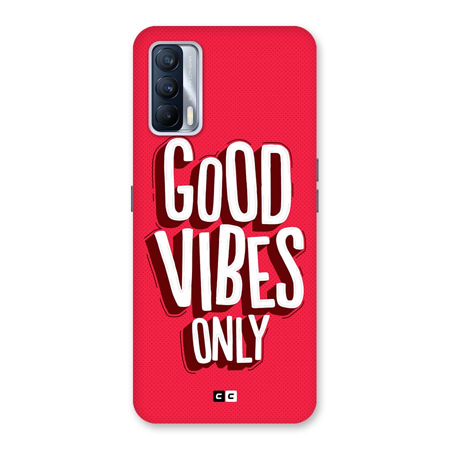 Good Vibes Only Pop Art Back Case for Realme X7