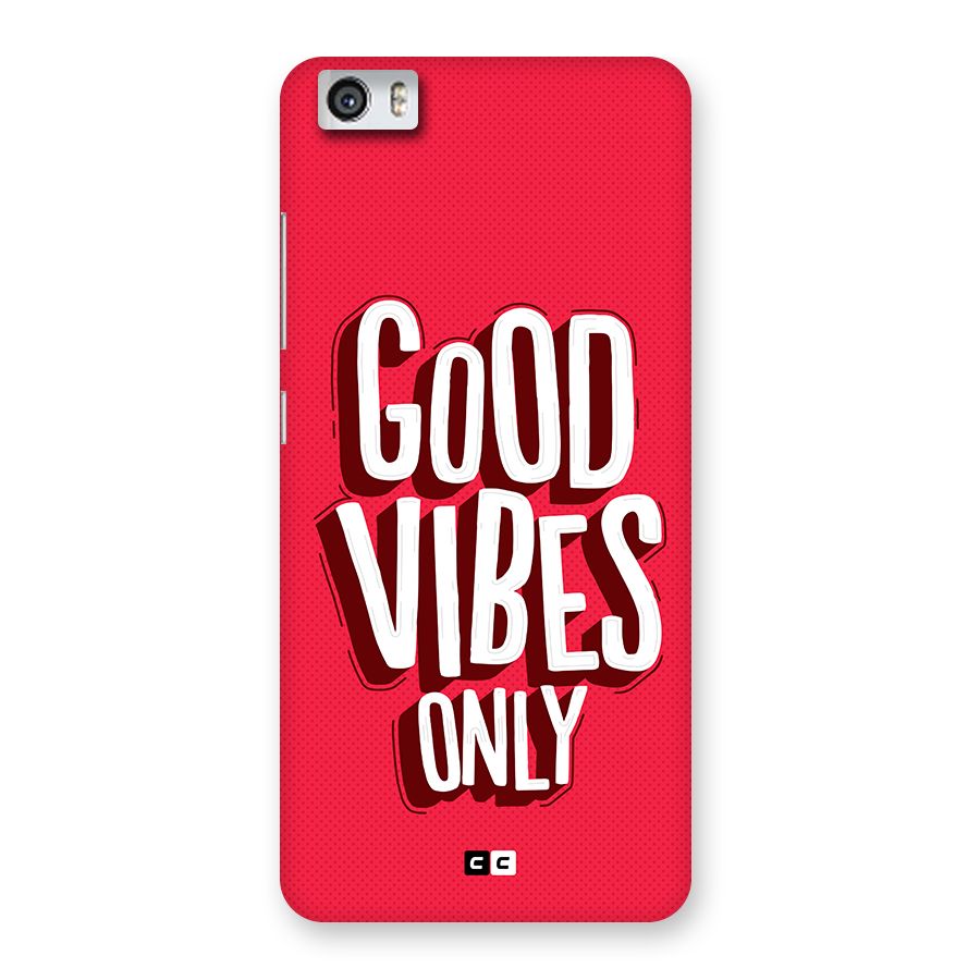 Good Vibes Only Pop Art Back Case for Redmi Mi 5
