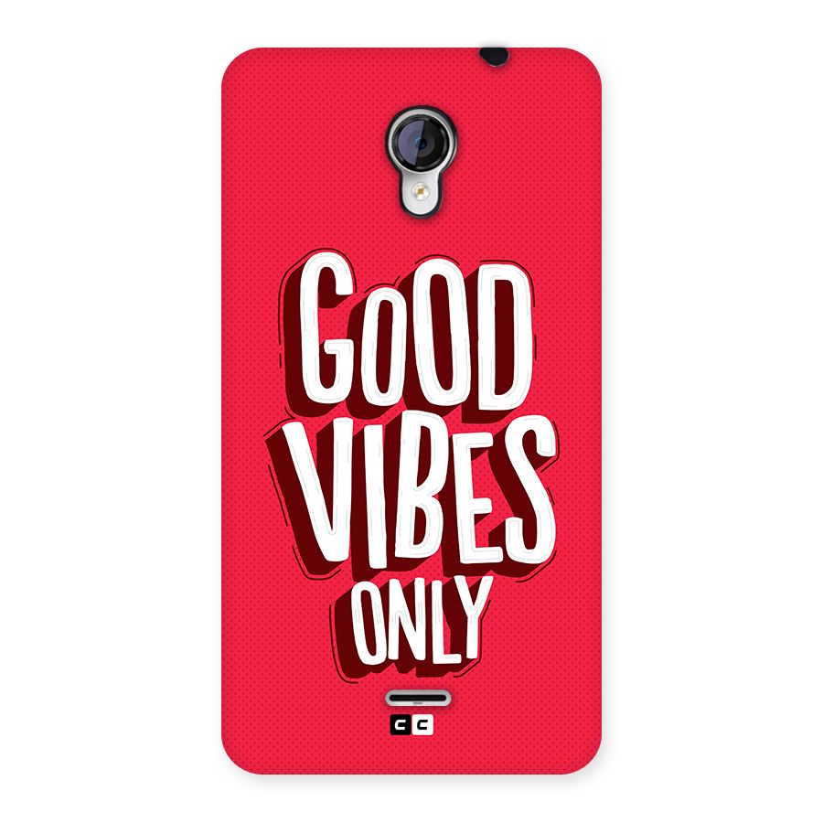 Good Vibes Only Pop Art Back Case for Unite 2 A106