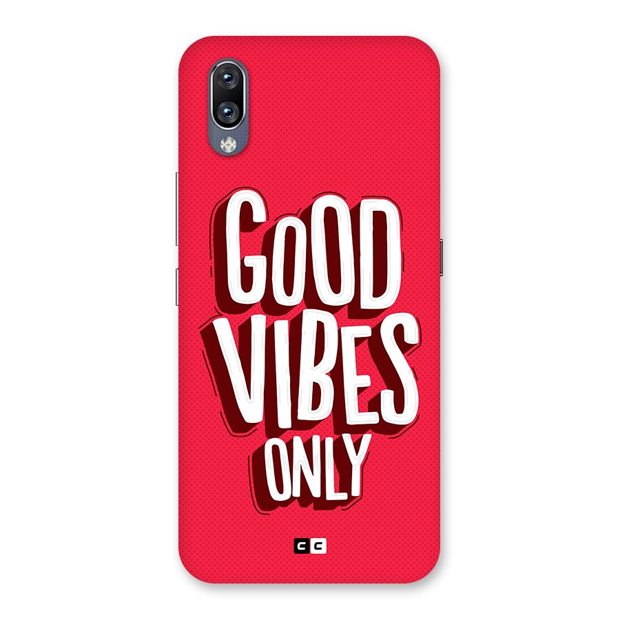 Good Vibes Only Pop Art Back Case for Vivo NEX