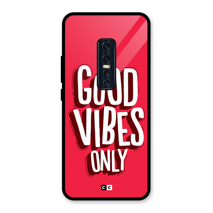 Good Vibes Only Pop Art Back Case for Vivo V17 Pro