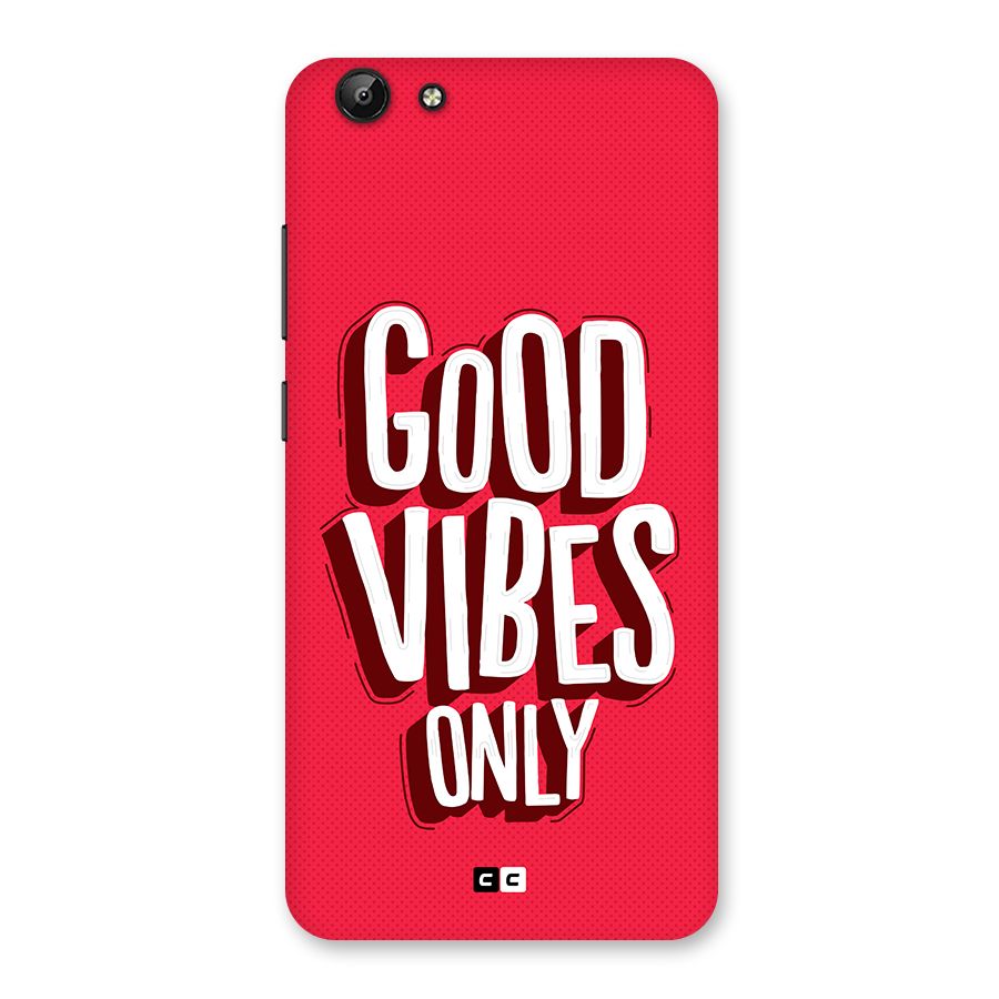 Good Vibes Only Pop Art Back Case for Vivo Y69
