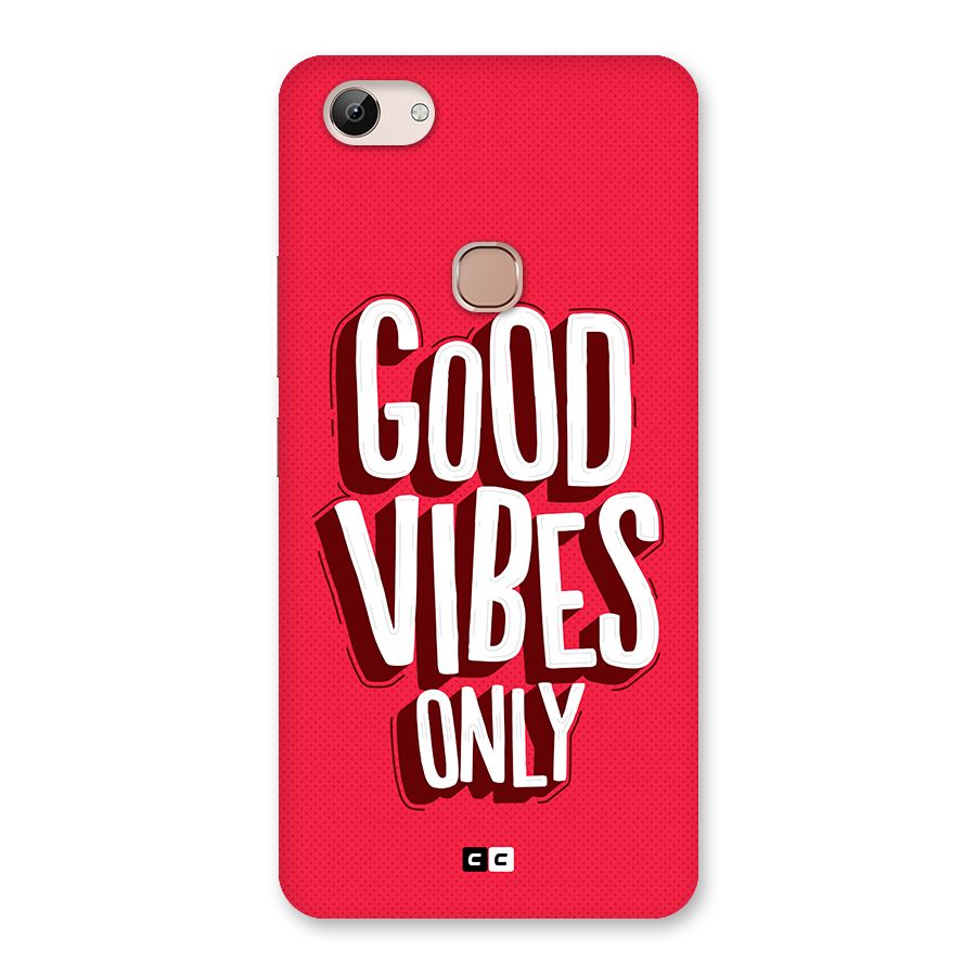 Good Vibes Only Pop Art Back Case for Vivo Y83