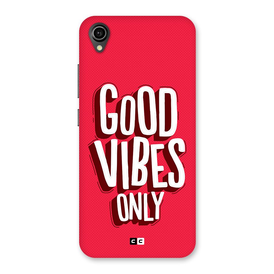 Good Vibes Only Pop Art Back Case for Vivo Y90