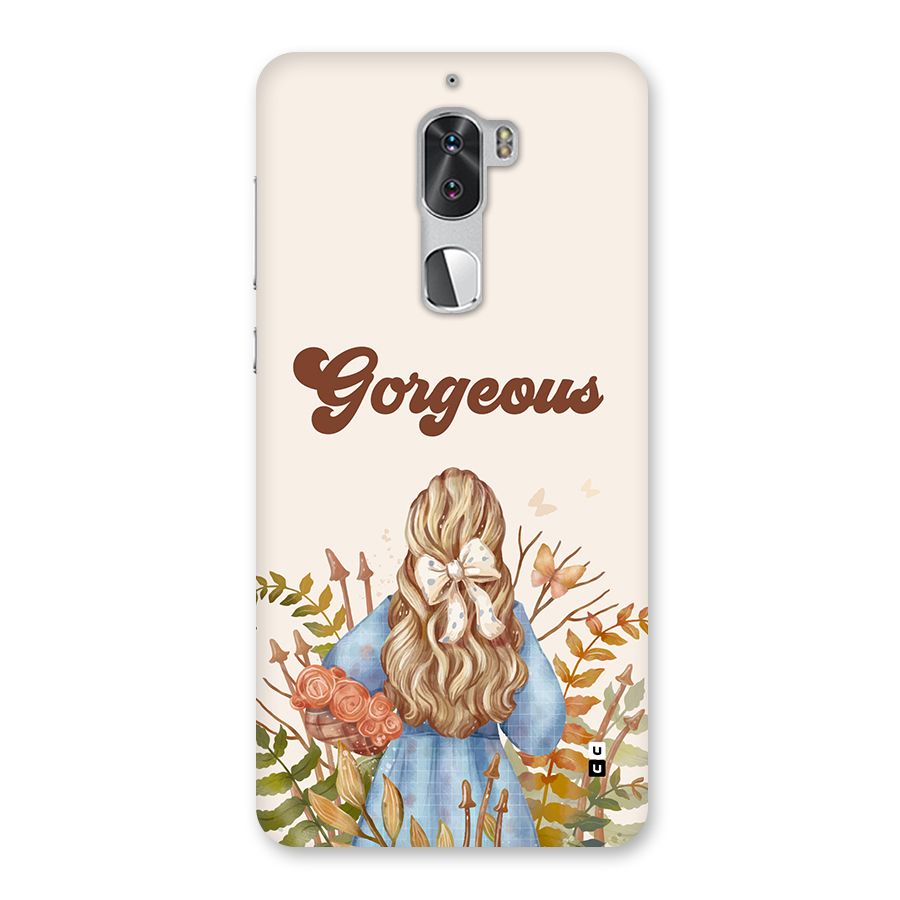 Gorgeous Girl Back Case for Coolpad Cool 1