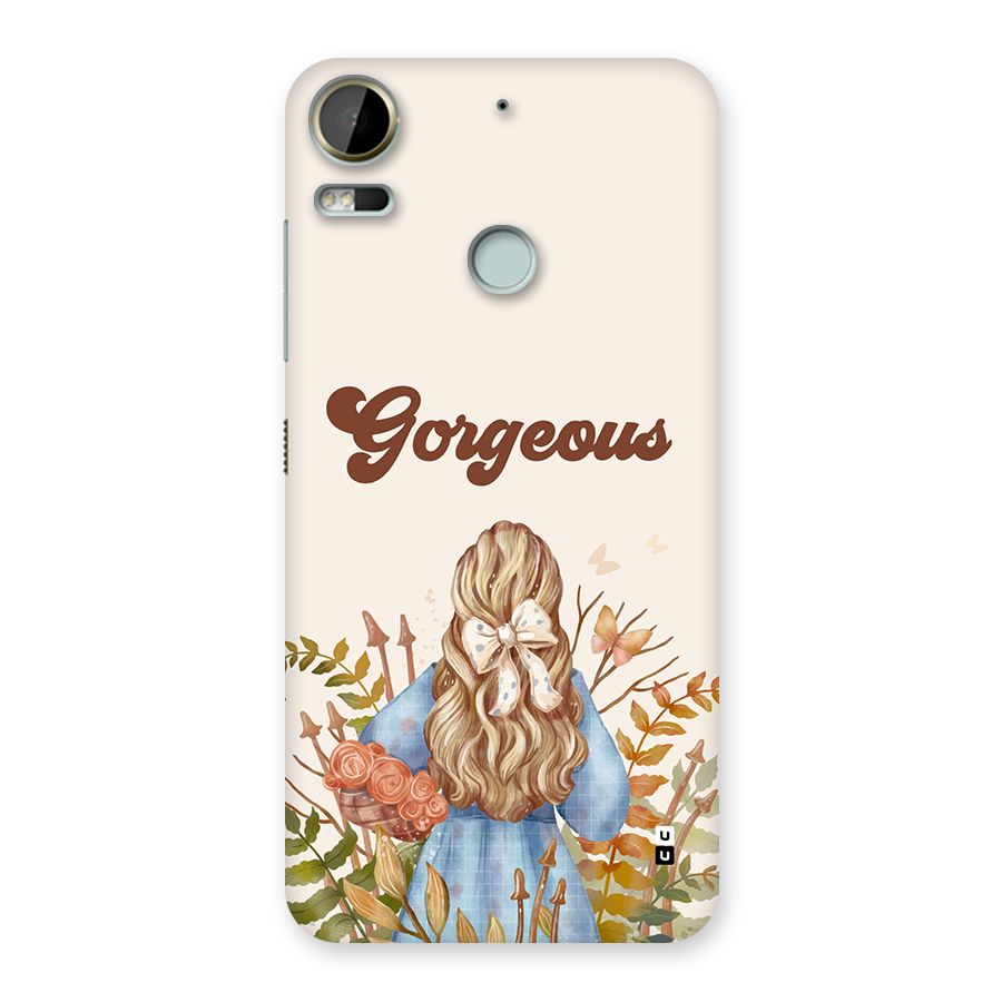 Gorgeous Girl Back Case for Desire 10 Pro