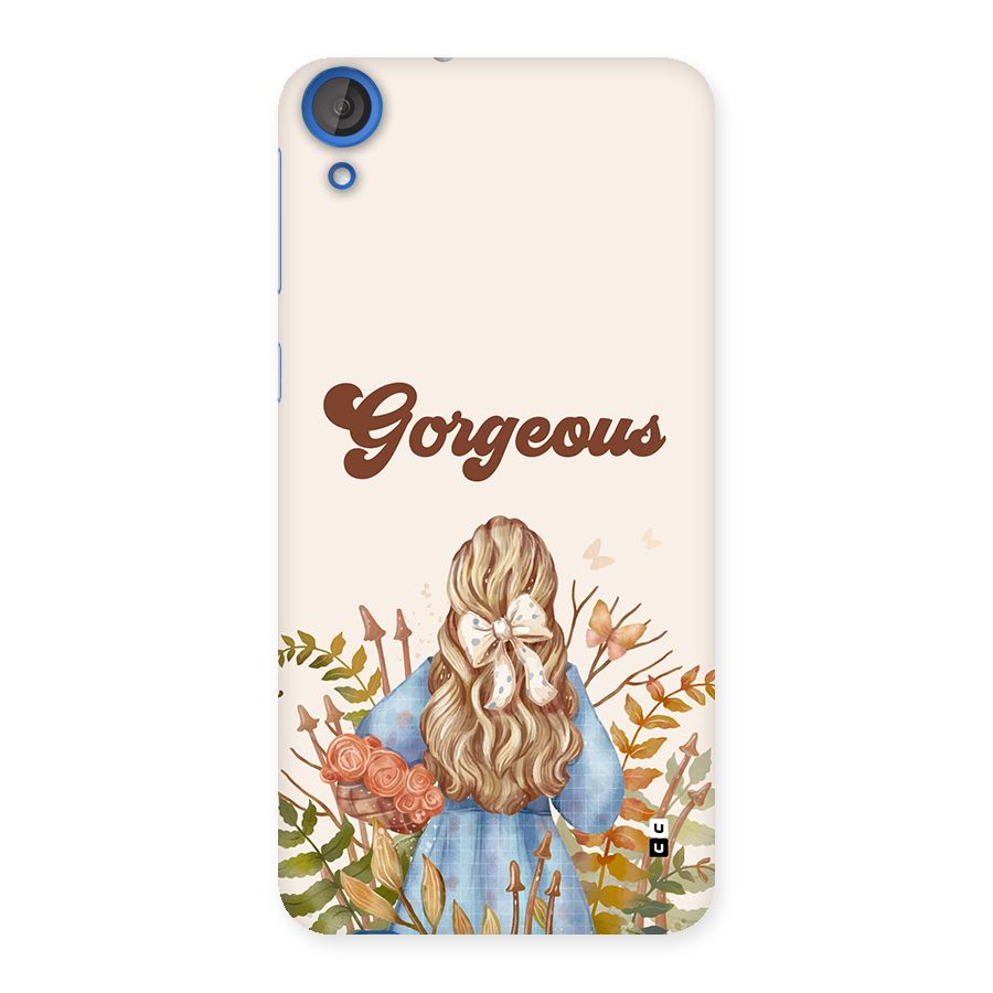 Gorgeous Girl Back Case for Desire 820s