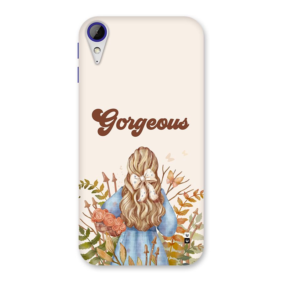Gorgeous Girl Back Case for Desire 830