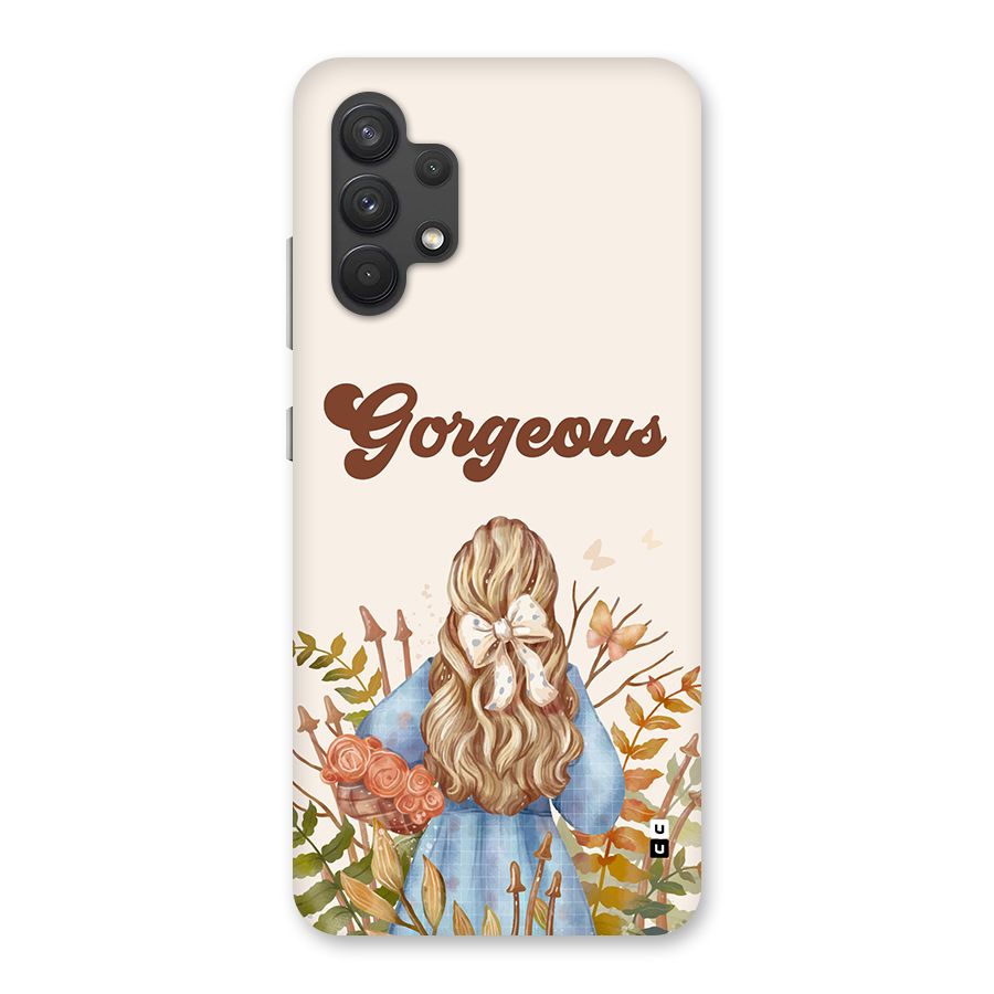 Gorgeous Girl Back Case for Galaxy A32
