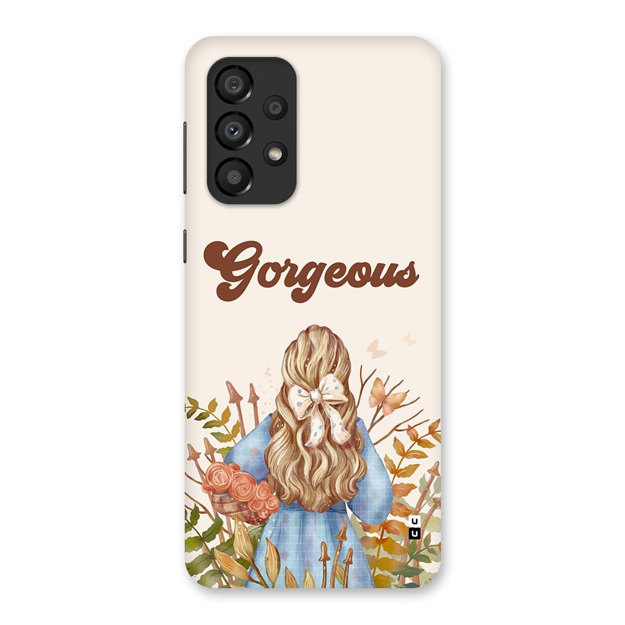 Gorgeous Girl Back Case for Galaxy A33 5G