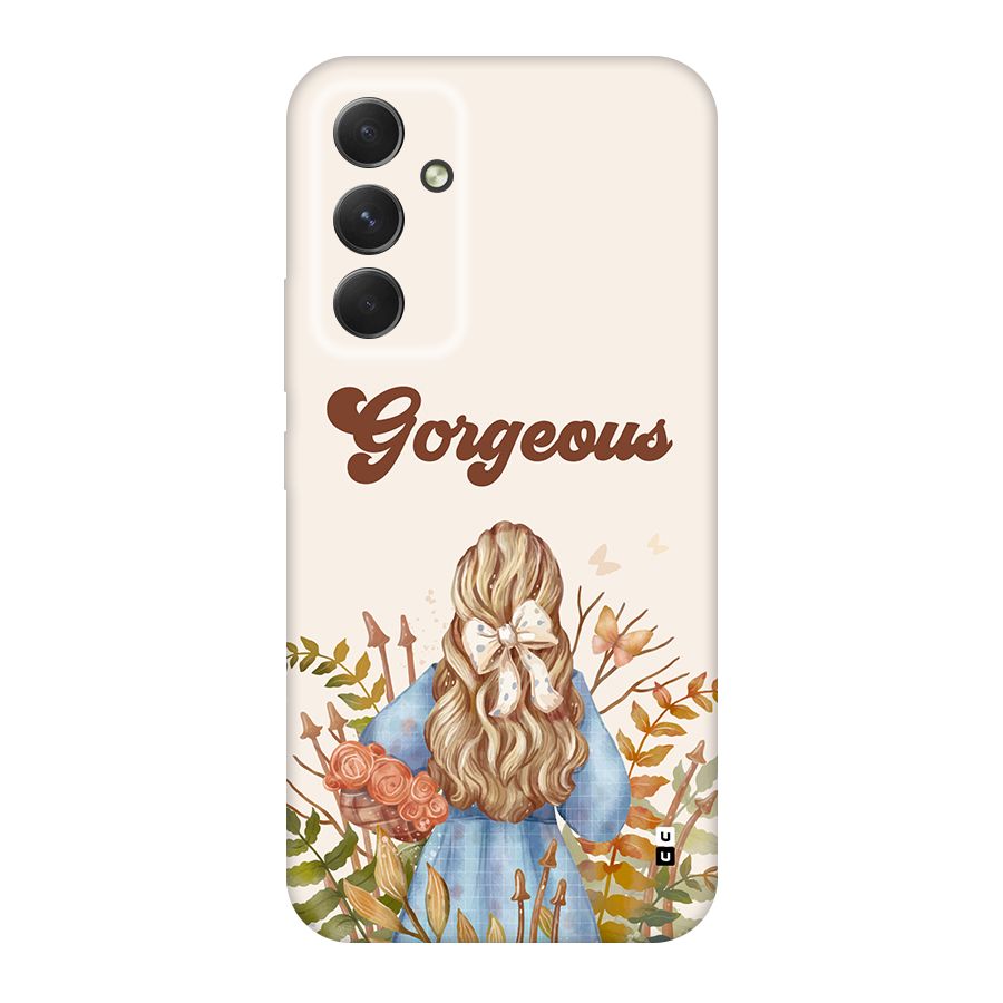 Gorgeous Girl Back Case for Galaxy A54